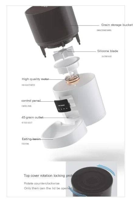 Automatic Pet Feeder with Camera