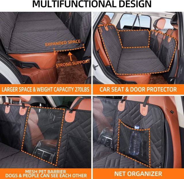 Pawfect Waterproof Hard-bottom Car Seat Cover