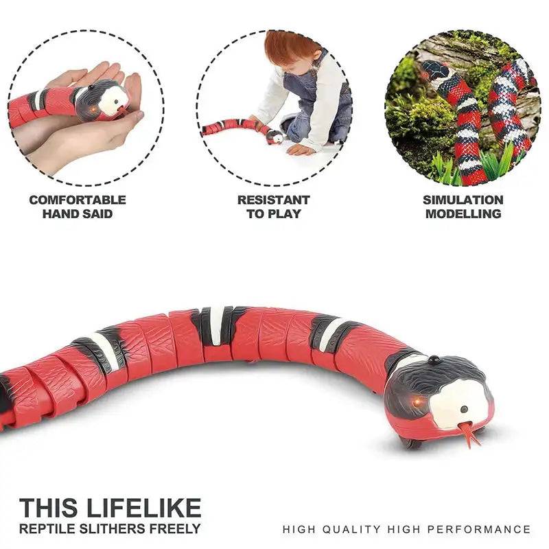 Smart Interactive Snake Cat Toy