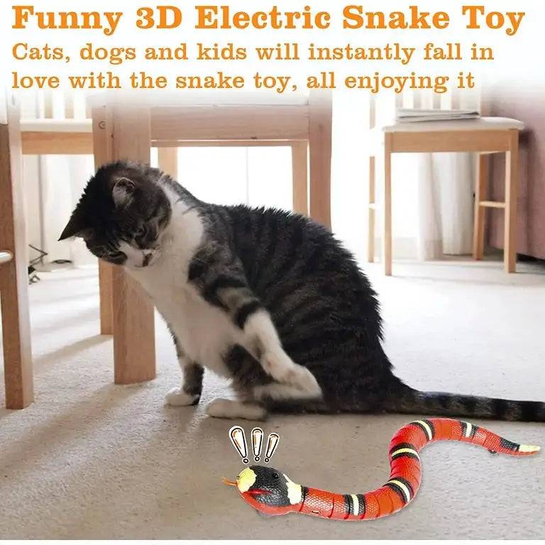 Smart Interactive Snake Cat Toy