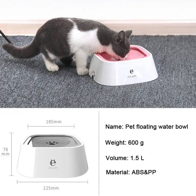 Splash-Free Pet Water Bowl